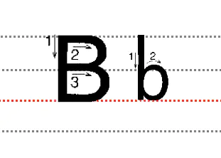 大小写字母26个正确书写表_字母大小书写格式_字母的书写规范