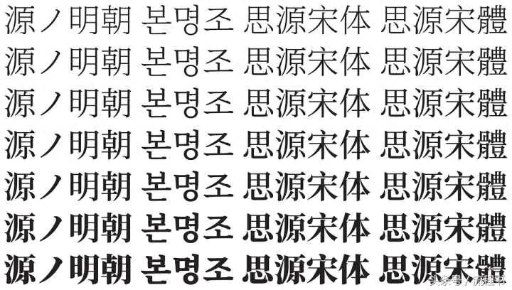 思源字体14种都免费吗_思源字体打包下载_免费字体思源字体