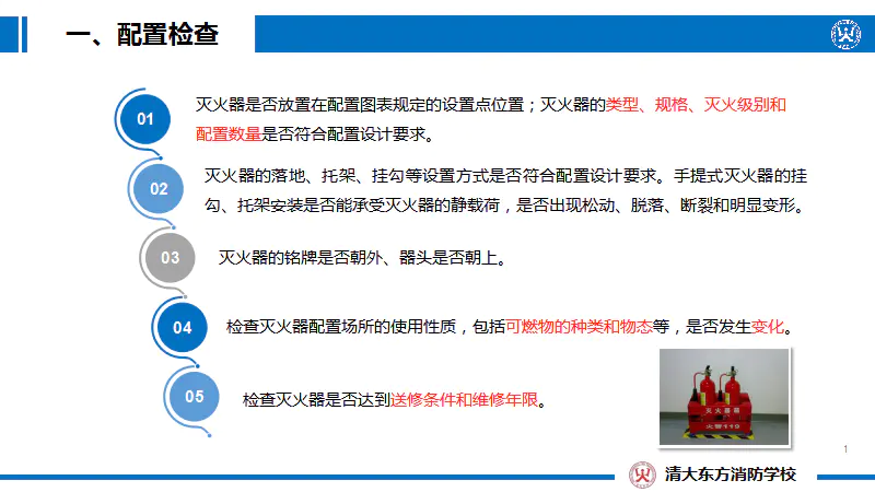 灭火器的检查方法及检查标准_灭火器检查内容有哪些_灭火器检查表图片