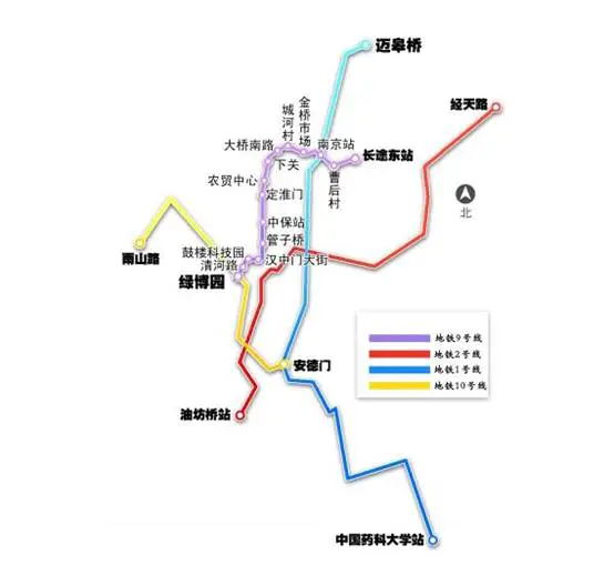 南京地铁1号线地铁站点线路图_地铁线路图南京高清_南京地铁线地图