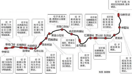 南京地铁1号线地铁站点线路图_地铁线路图南京高清_南京地铁线地图