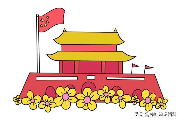 天安城门国旗壁纸_天安城门国旗图片儿童简笔画_天安城门正面旗杆图片,0,44,-1,天安城门国旗图片画(天安城门和国旗图画)-蘑菇号,https：//www.mooogu.cn/xinwen/350087.html